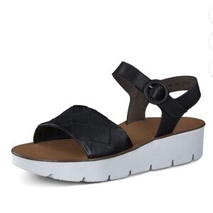 Paul Green Harlee Ankle Wedge Sandals $319 🔥 NWT